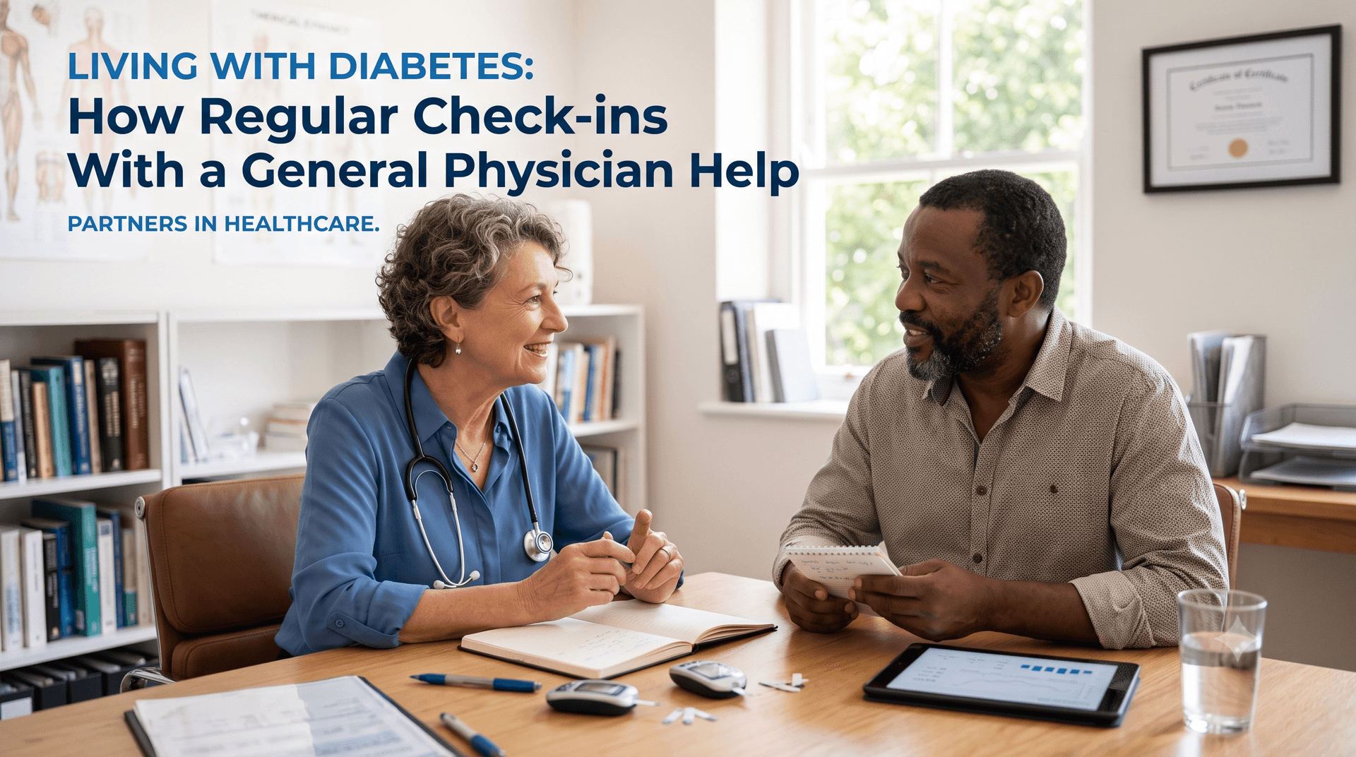 Living With Diabetes: How Regular Check-ins With a General Physician Help