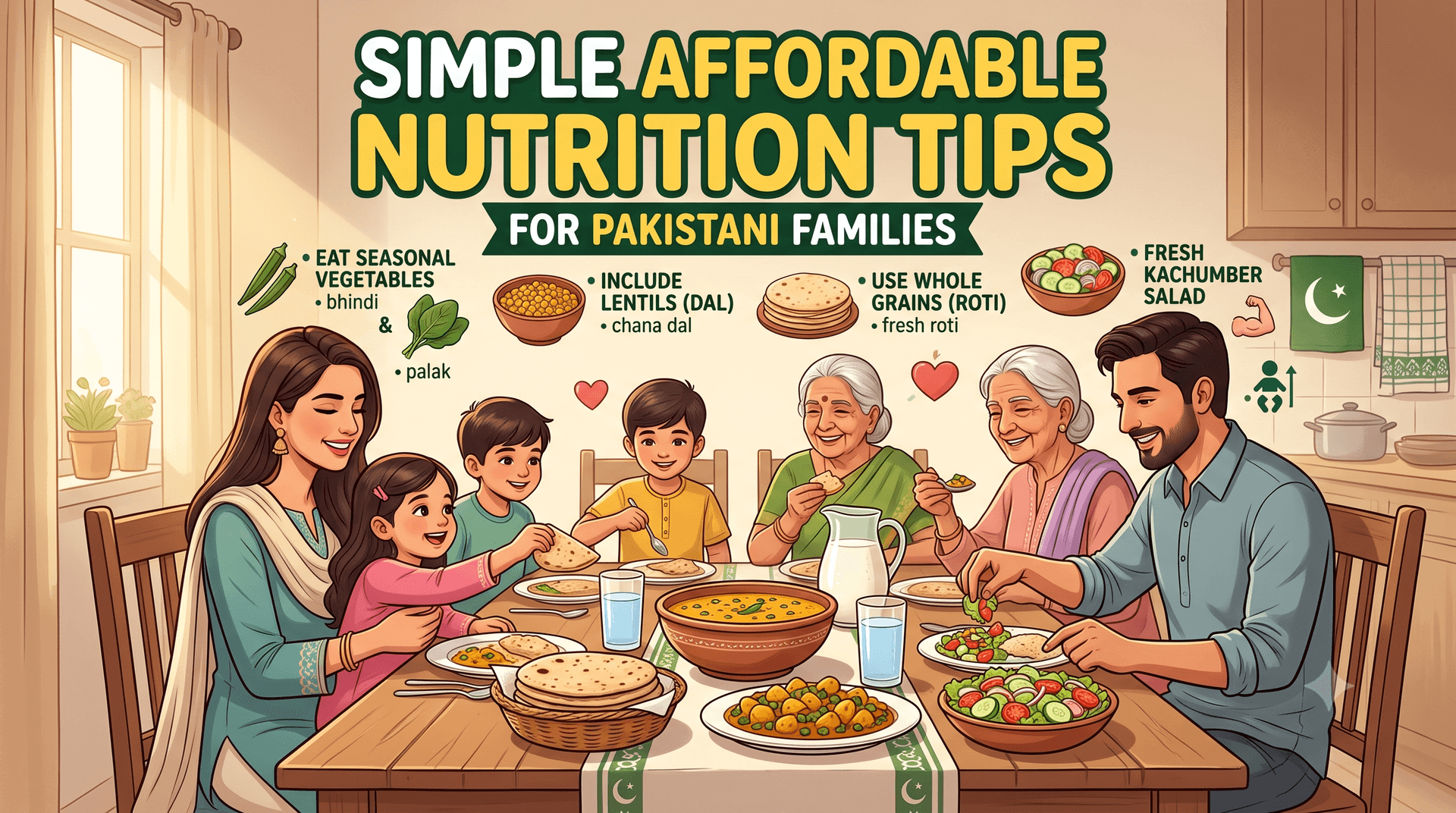 Simple, Affordable Nutrition Tips for Pakistani Families