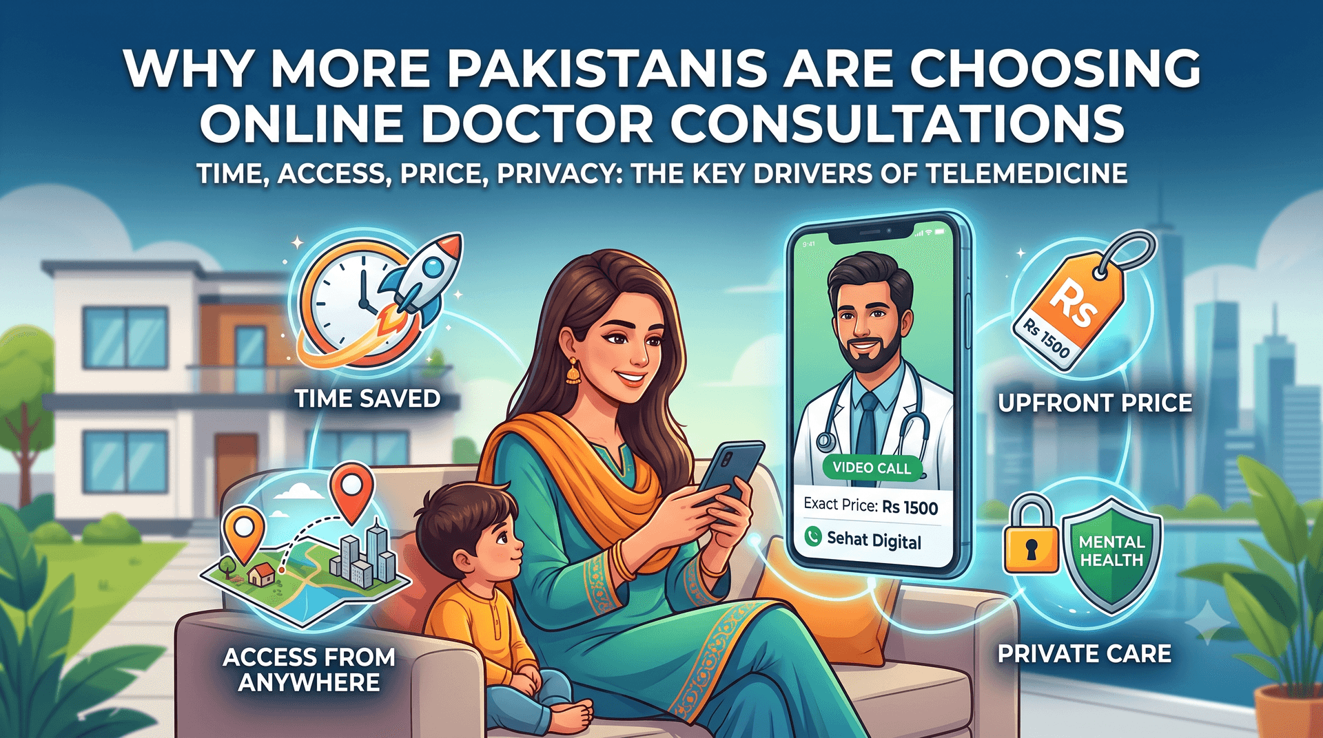 Why More Patients in Pakistan Are Choosing Online Doctor Consultations